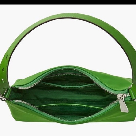 Kate Spade Sam Green Shoulder Bag Nylon - Picture 5 of 7